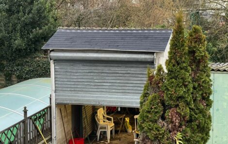Couvreur Magny-en-Vexin 95420 – Rénovation toit garage en shingles 95