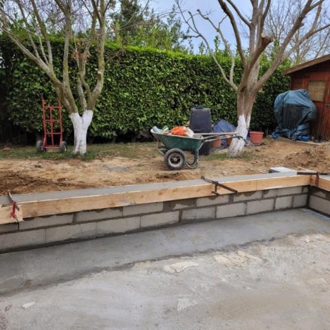 construction petit muret 95