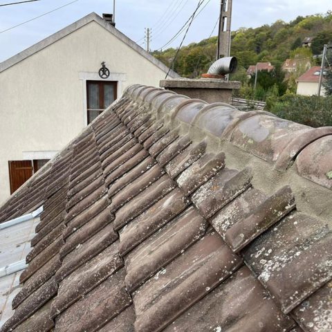 cimentation toiture vaux sur seine