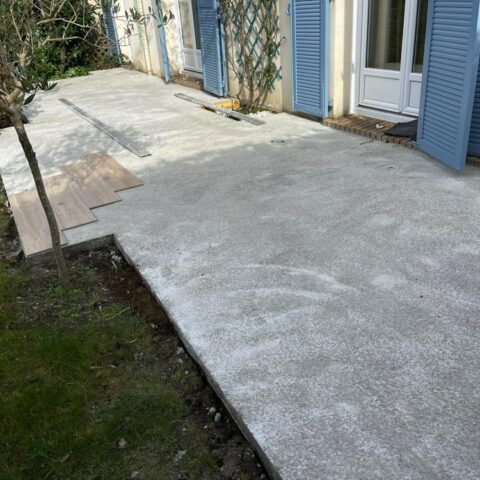 creation terrasse chape carrelage verneuil sur seine 78250 3