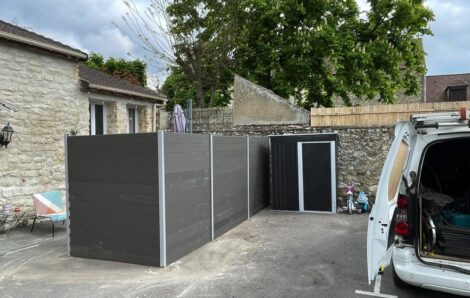 Pose clôture Maurecourt 78780