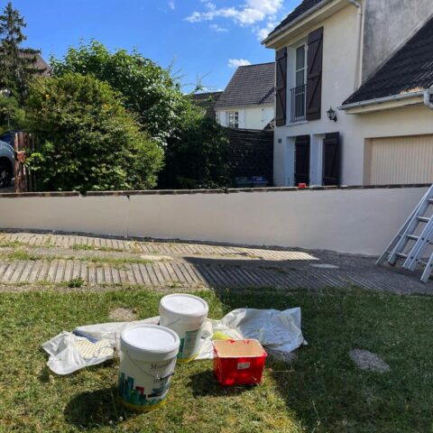 renovation muret andresy 78