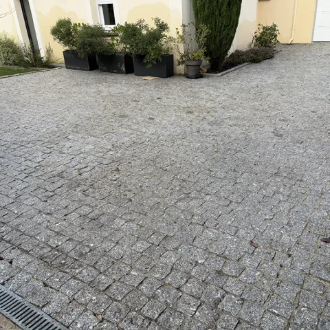 nettoyage dalles allee orgeval