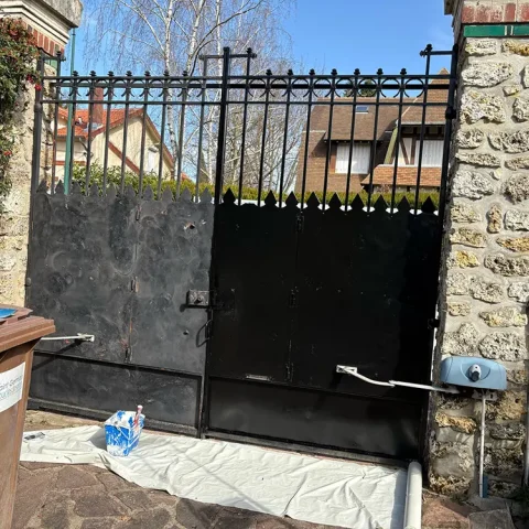 peinture portail orgeval