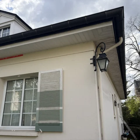 Rénovation des boiseries extérieur dessous Le Vésinet 78650 - detail