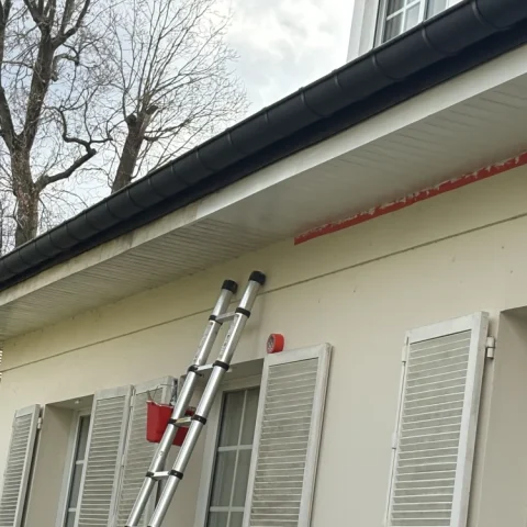 Rénovation des boiseries extérieur dessous a Le Vésinet 78650 - en cours