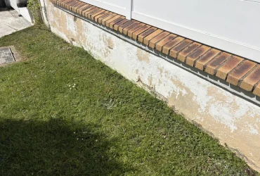 Expert Rénovation d’un muret briquette parement a Osny 95520 - realisation professionnelle