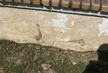 Rénovation d’un muret briquette parement Osny 95520 - resultat final