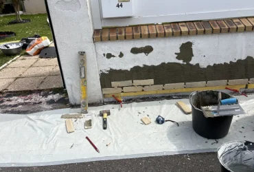 Rénovation d’un muret briquette parement Osny 95520 - photo 7