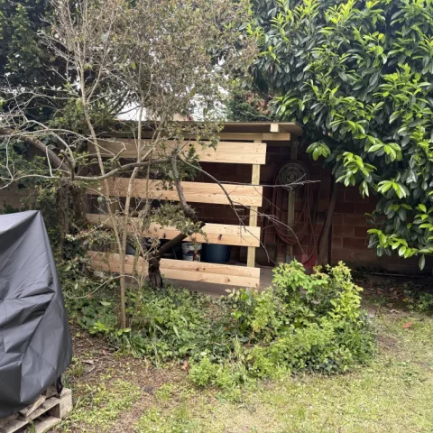 Rénovation Abri Jardin bois Démolition Le Vésinet 78650 - finitions